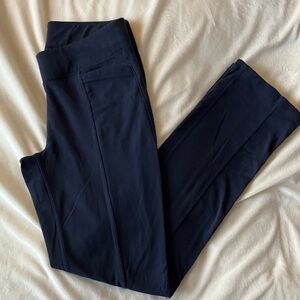 Athleta Midnight Blue straight leg pants